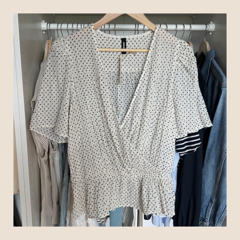 Preloved top van Eksept maat L