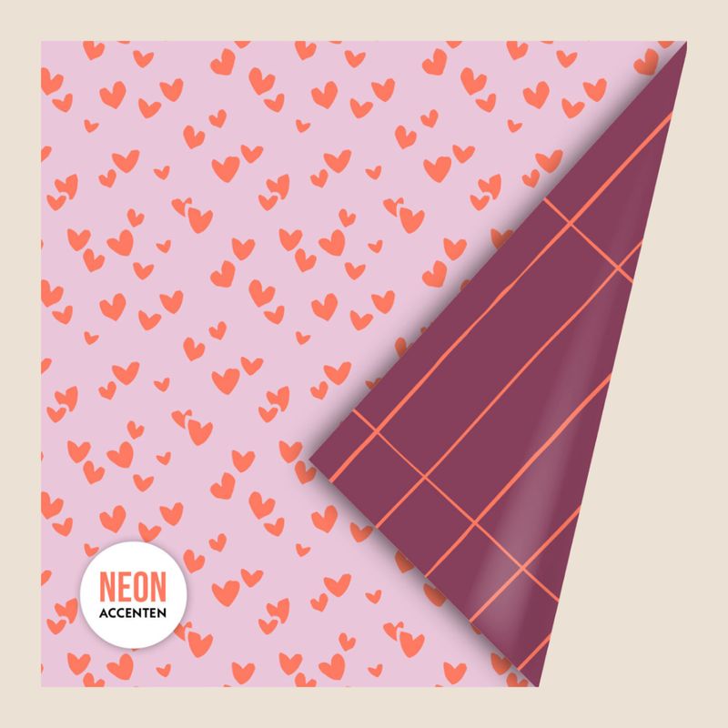Cadeaupapier Pink Hearts