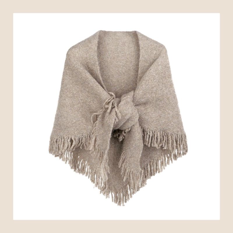 Sjaal / Omslagdoek beige