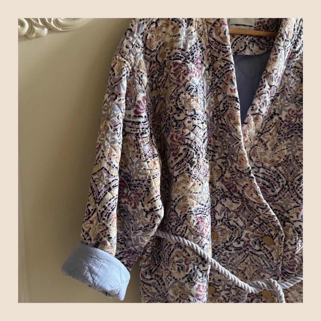 Preloved gewatteerd colbert - maat XXL