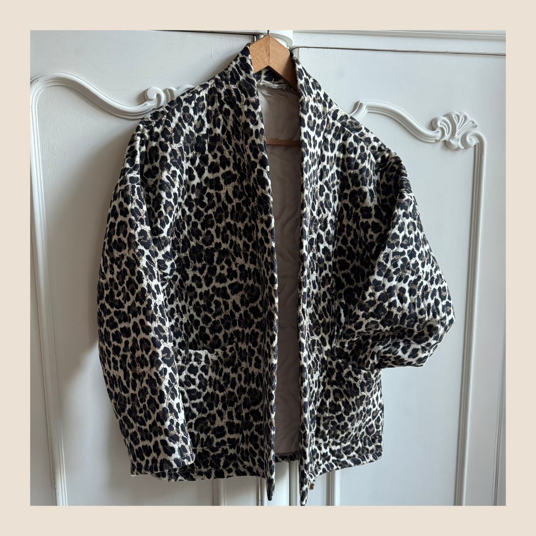 Preloved gewatteerd jasje - maat L