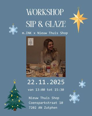 WORKSHOP SIP & GLAZE