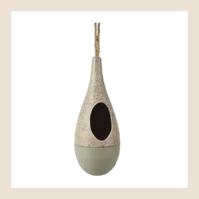 Vogelhuisje Loor - grijsgroen