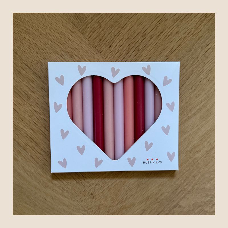 Rustik Lys - cadeauverpakking smalle kaarsjes