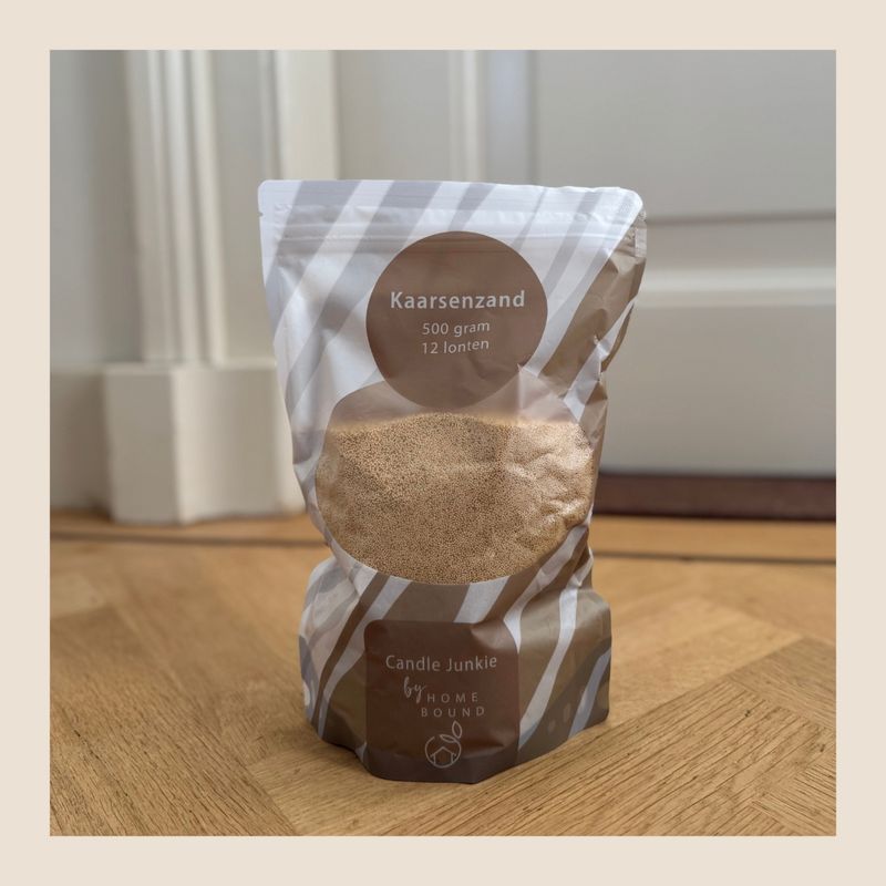 Kaarsenzand beige - 500 gr