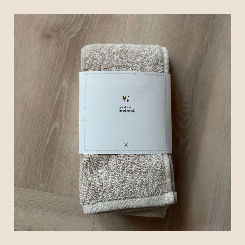 Set handdoek en theedoek van Zusss