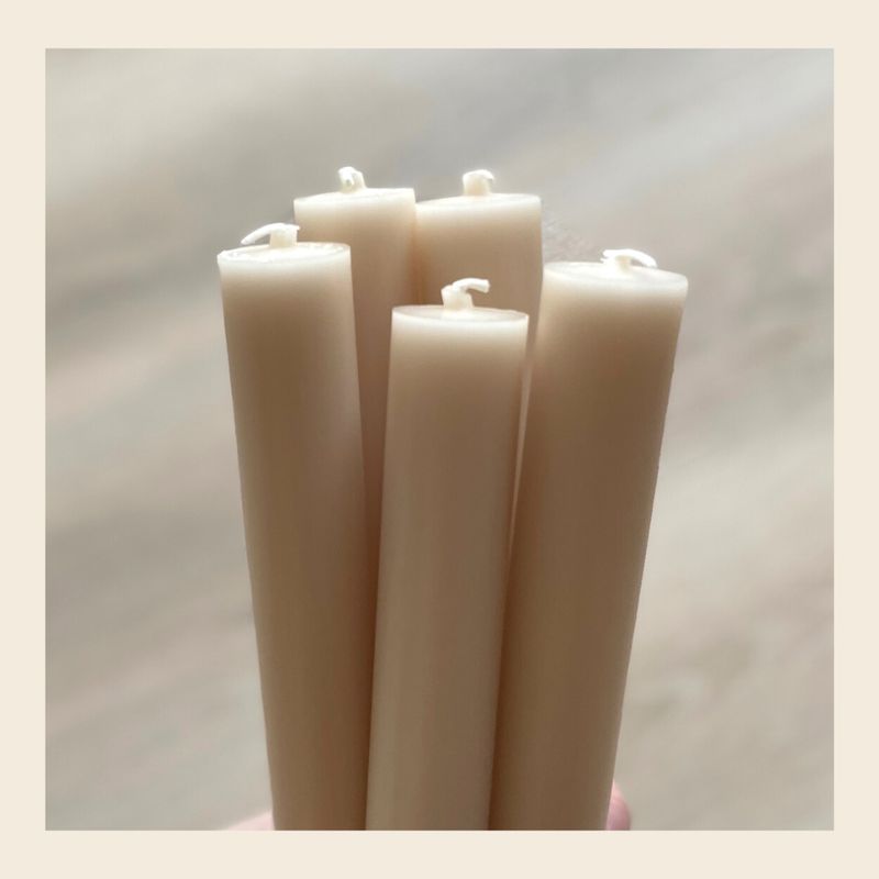 Lange dinerkaars - Ivory cream 20u