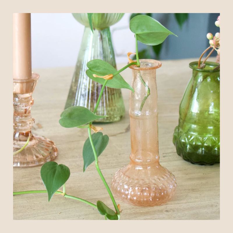 WELDAAD - Peach kleurig vaasje