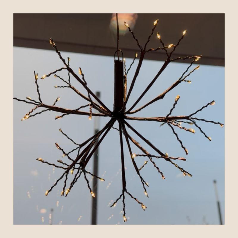 LED Poolster / Firework – Warm White – 30 cm