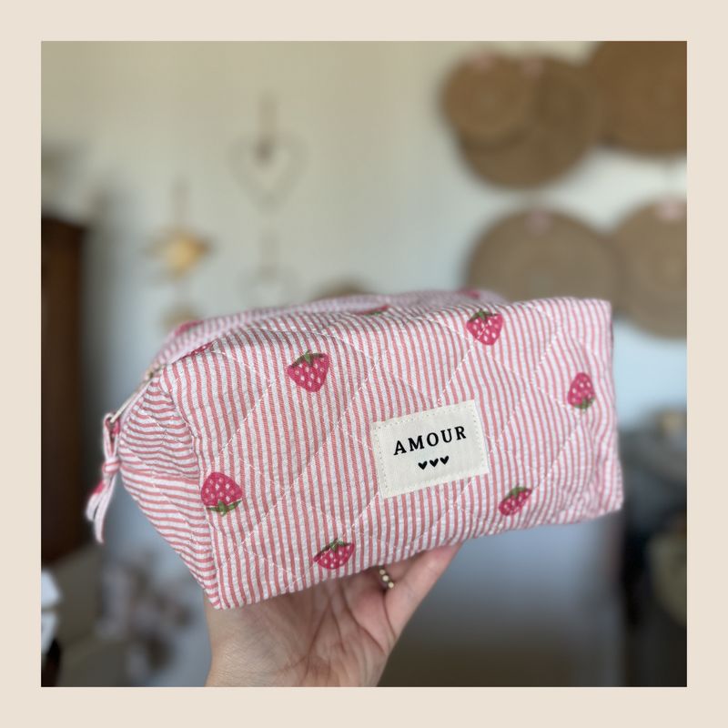 Toilettas Pink strawberry