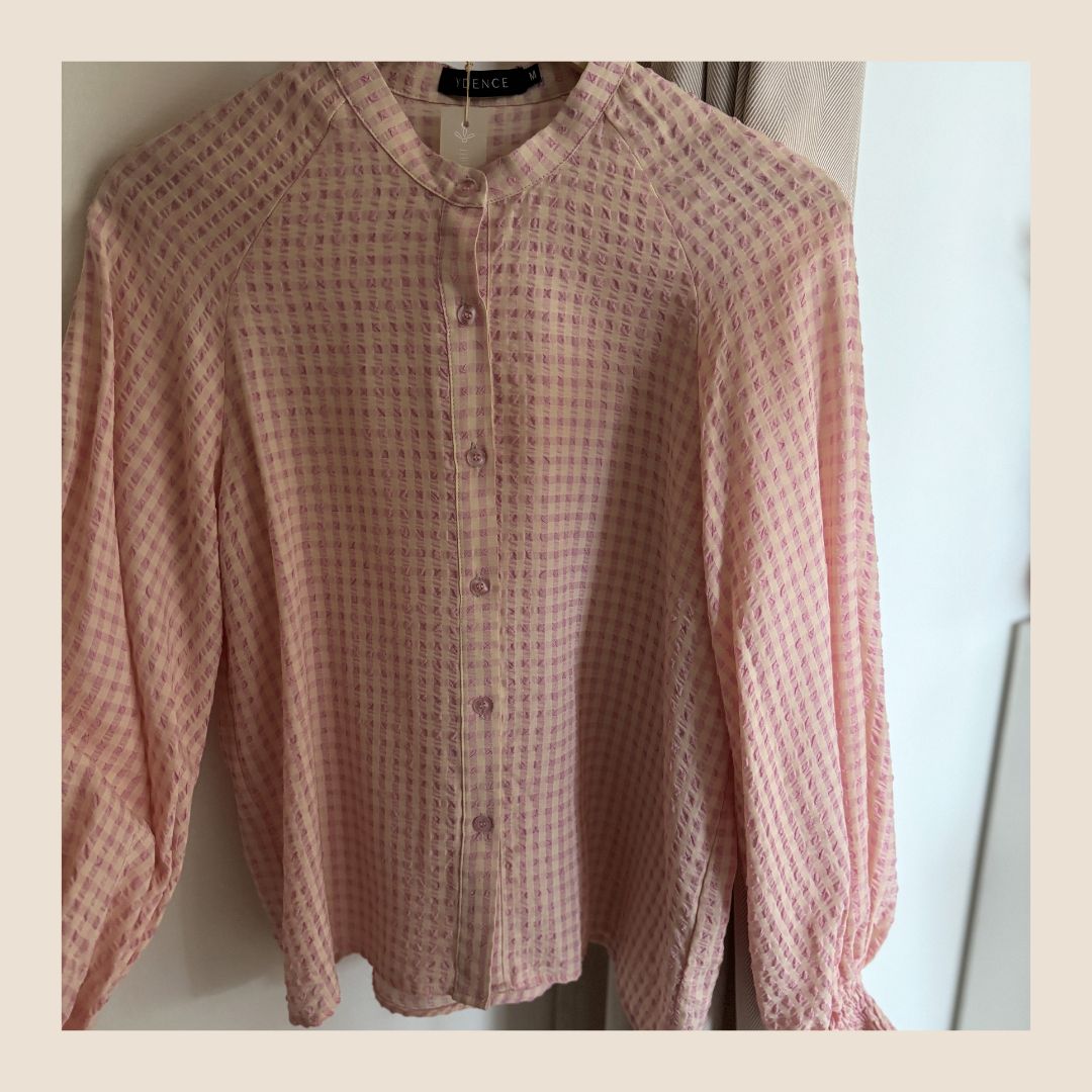 Preloved Ydence blouse geruit - maat M