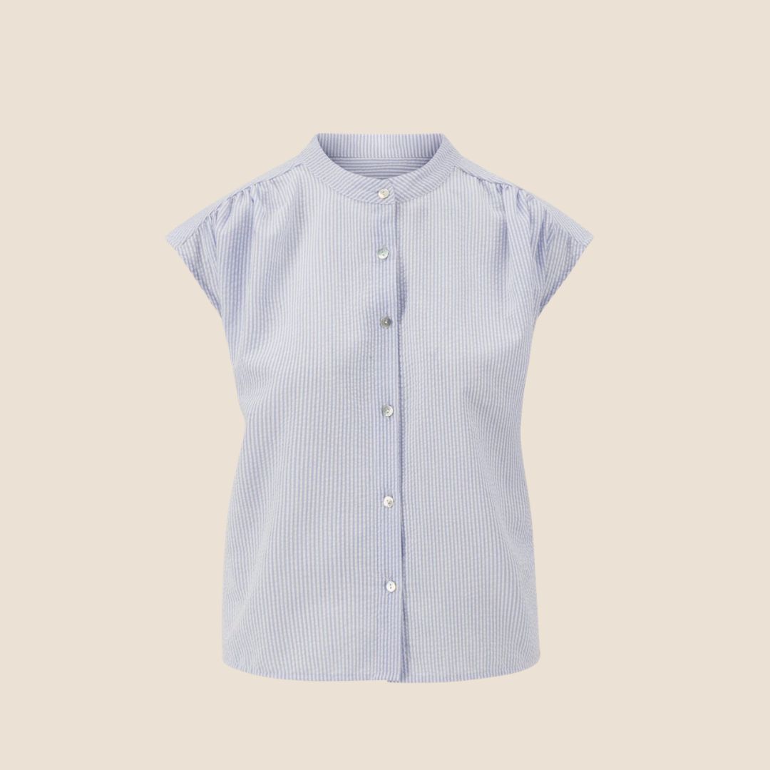 Zusss blouse met kapmouwtje - maat L