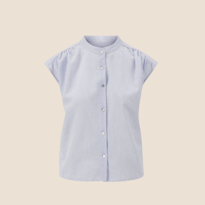 Zusss blouse met kapmouwtje - maat L