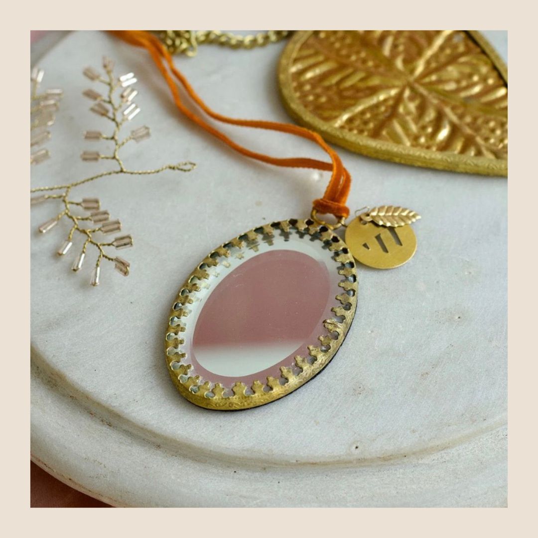 WELDAAD - Mini ovalen spiegeltje