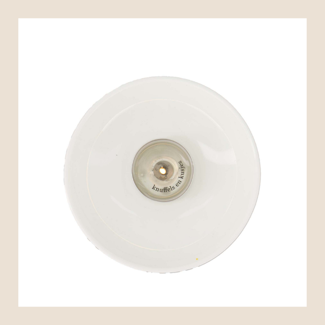 Zusss doosje waxinelichtjes met boodschap