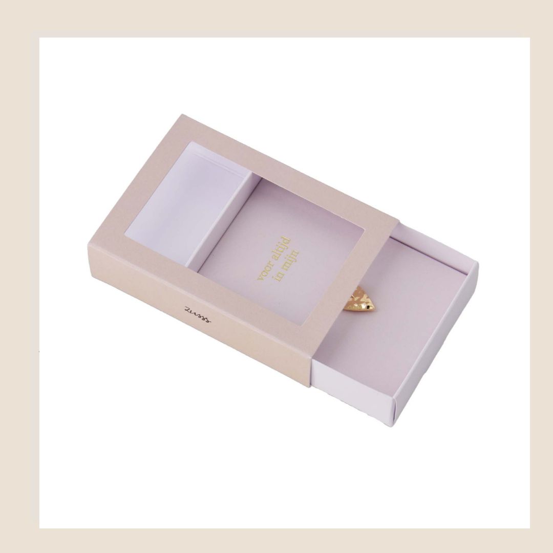 Zusss broche "voor altijd in mijn hart"