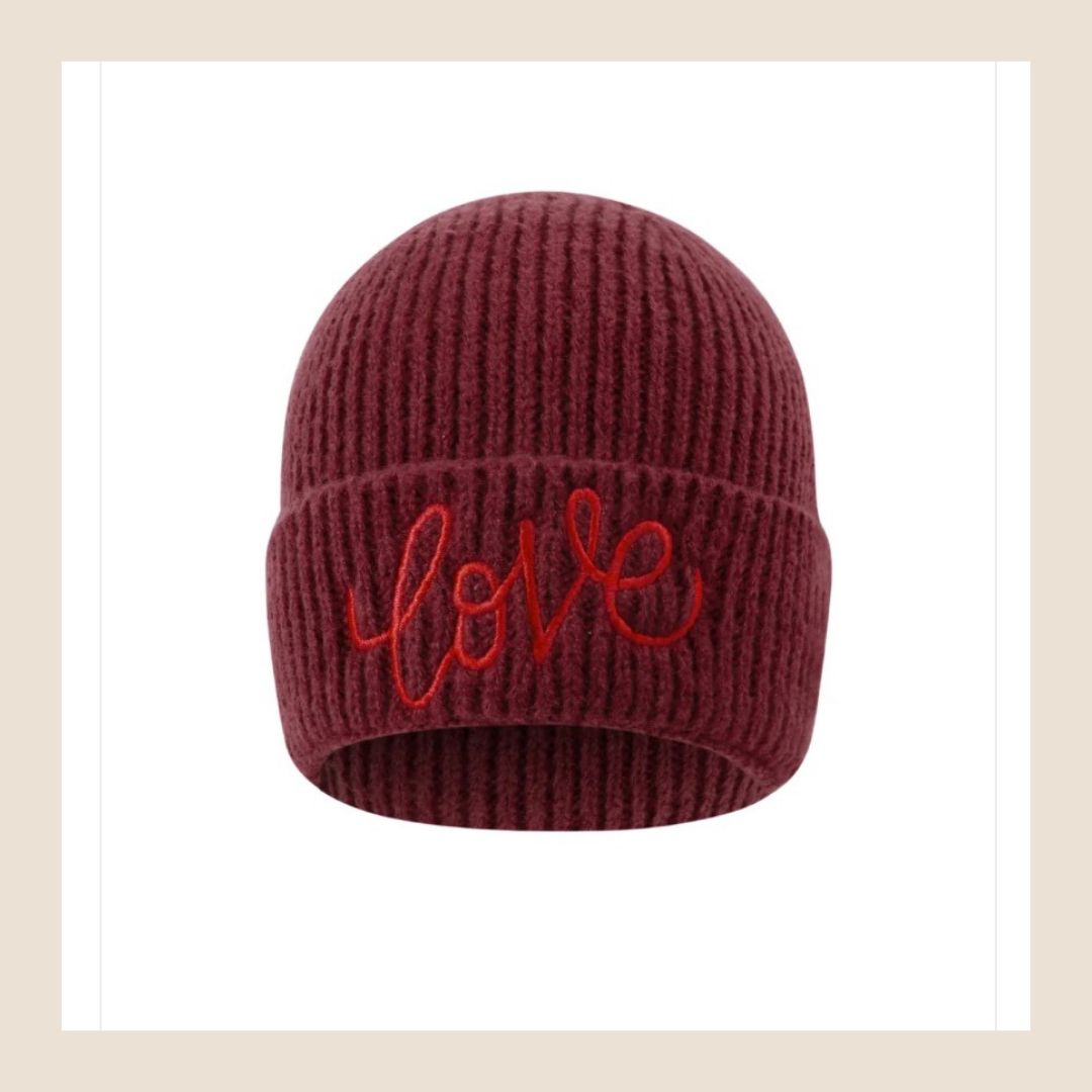Muts - Burgundy LOVE