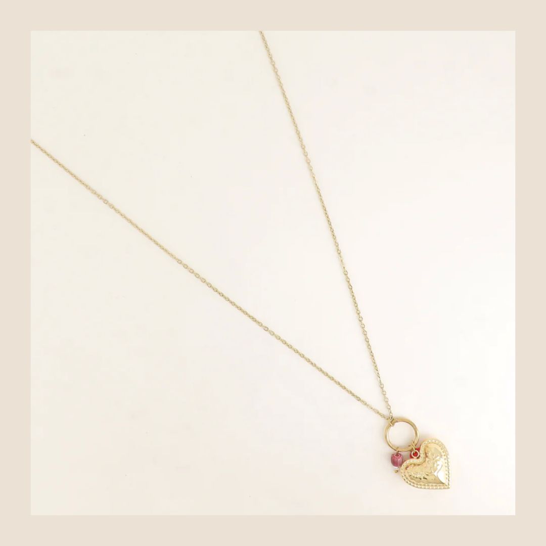 Lange ketting Hart