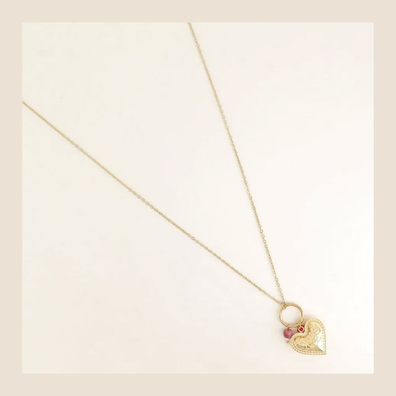 Lange ketting Hart