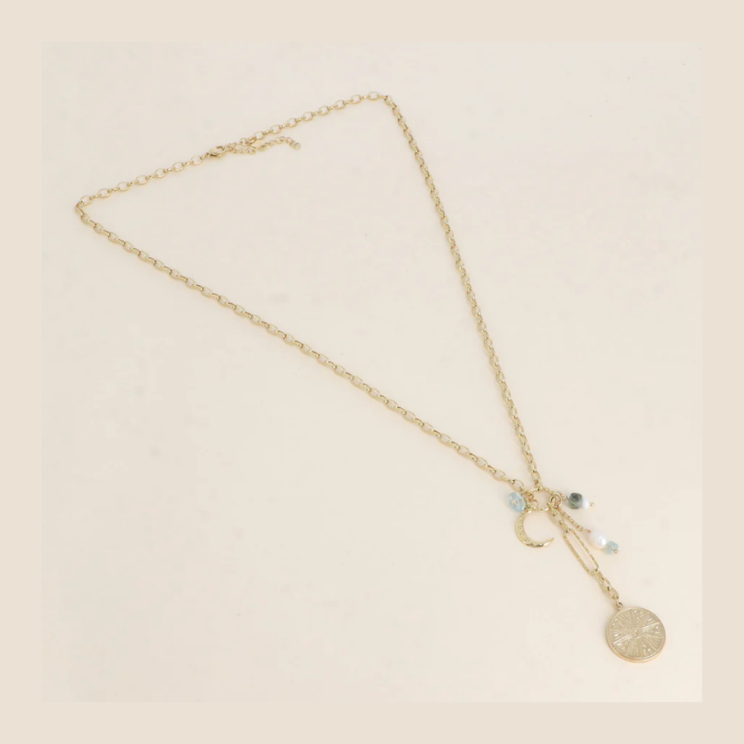 Lange ketting Maan