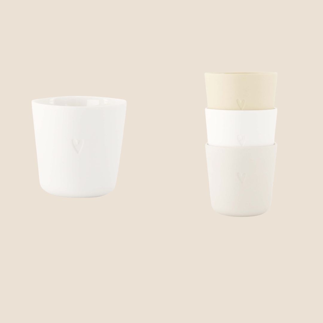 Zusss koffiemokje - keramieken mok Off White Zusss koffiemokje - keramieken mok Off White