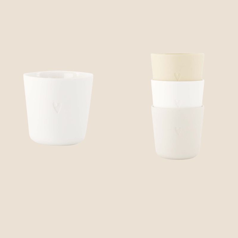 Zusss koffiemokje - keramieken mok Off White Zusss koffiemokje - keramieken mok Off White