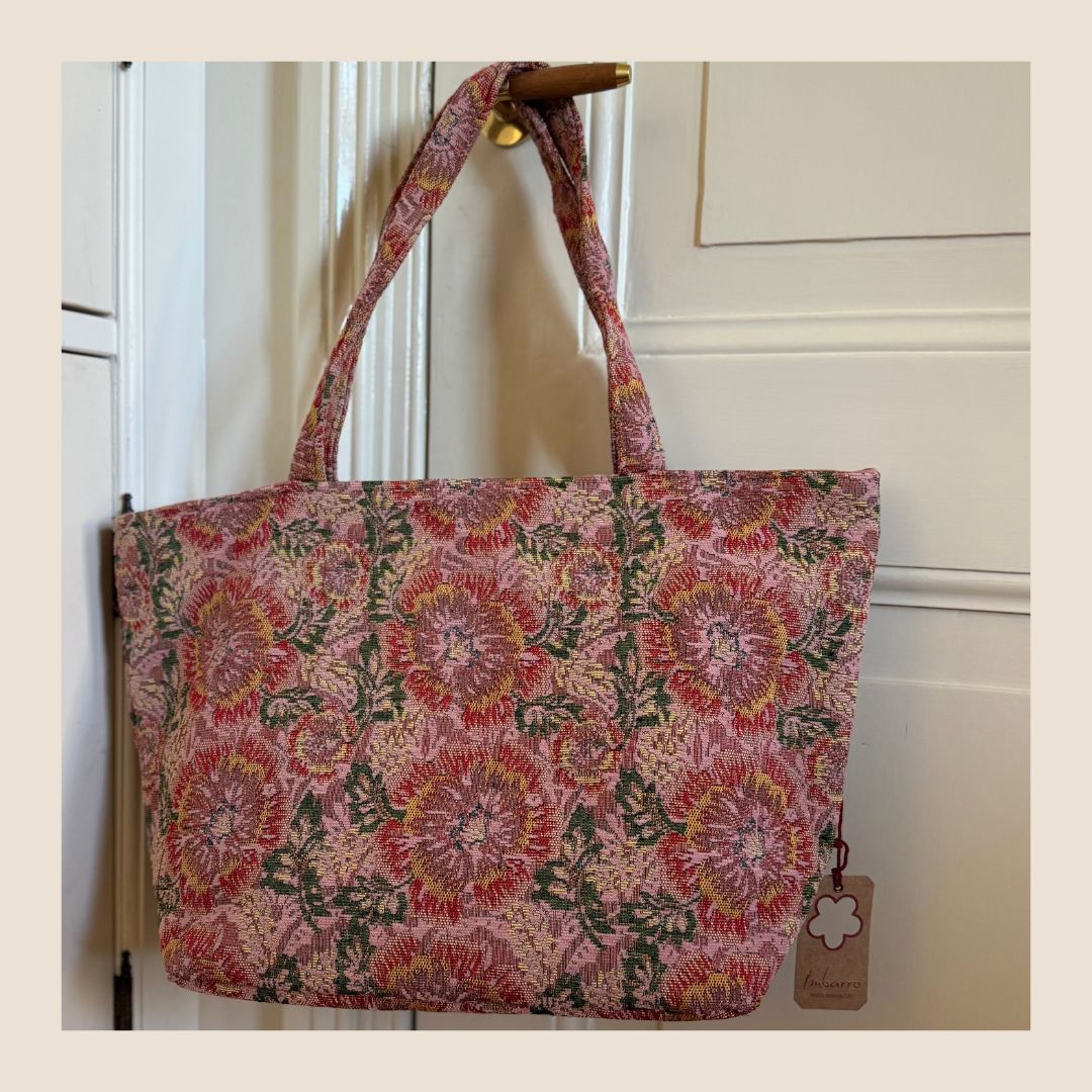 Imbarro Shopper Margherita – Kleurrijke Bloemenprint Imbarro Shopper Margherita – Kleurrijke Bloemenprint