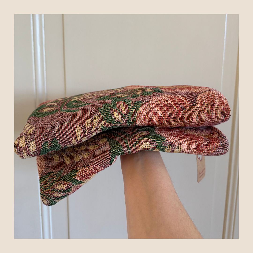 Imbarro plaid met bloemenprint 130 x 170 cm
