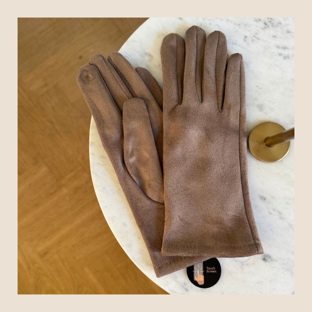 Handschoenen camelkleur