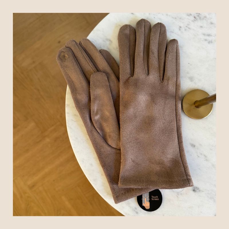 Handschoenen camelkleur