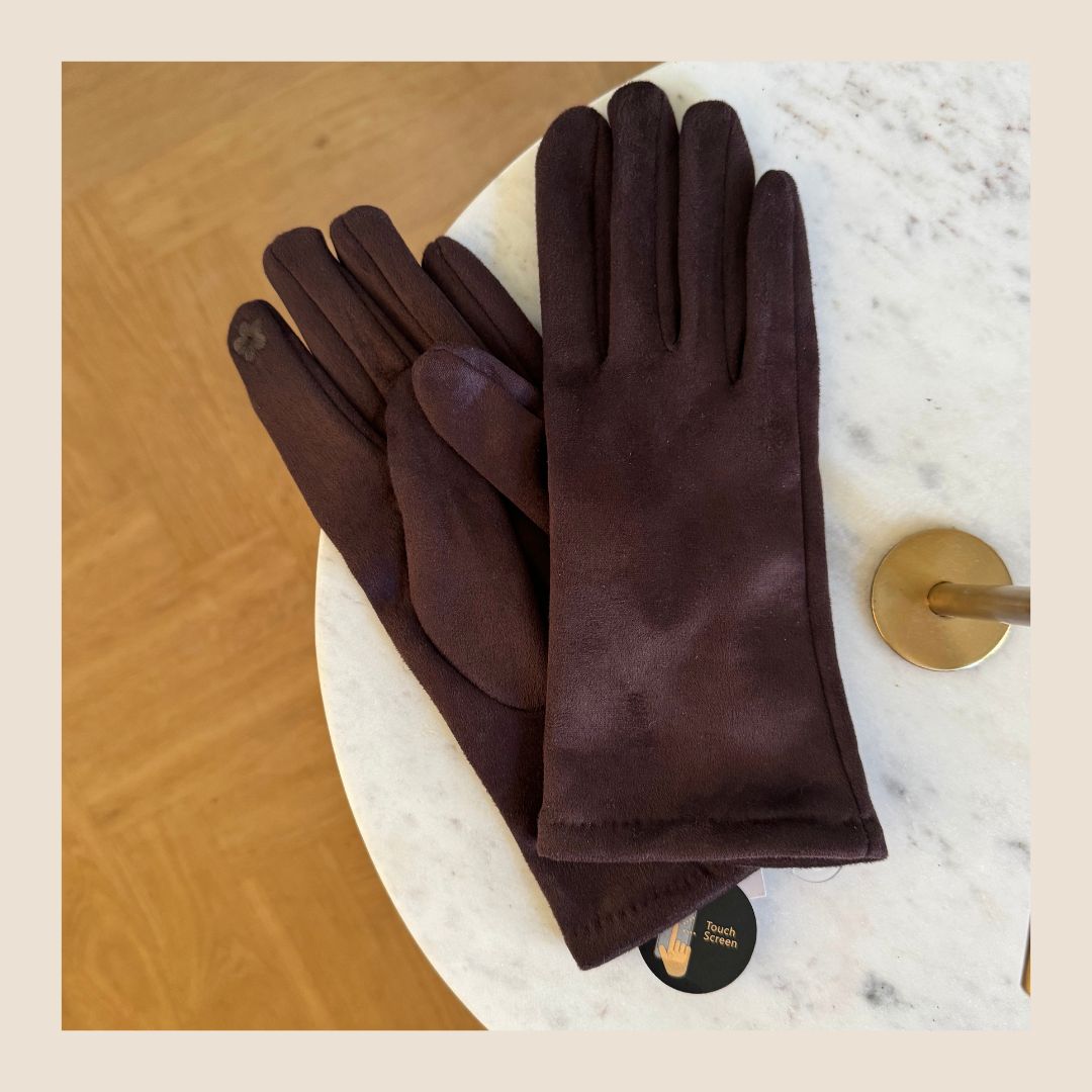 Handschoenen chocobruin