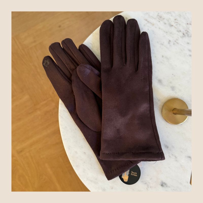Handschoenen chocobruin