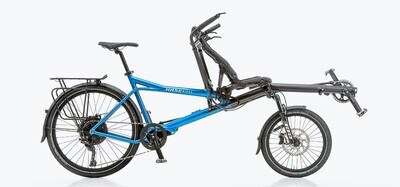 Hase bikes Pino Custom 30 speed Blauw Metallic
