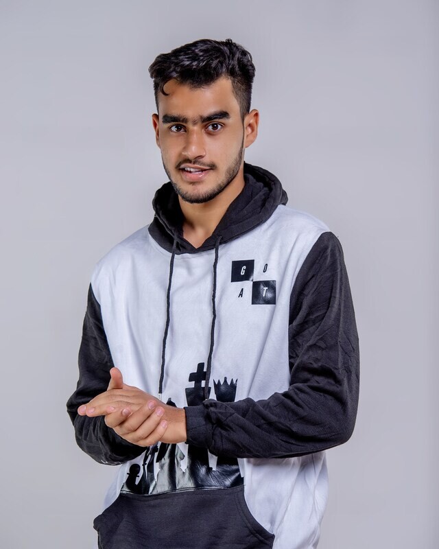 Panda Chess Hoodie (Inverted)