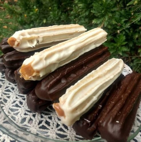Churros choco blanco