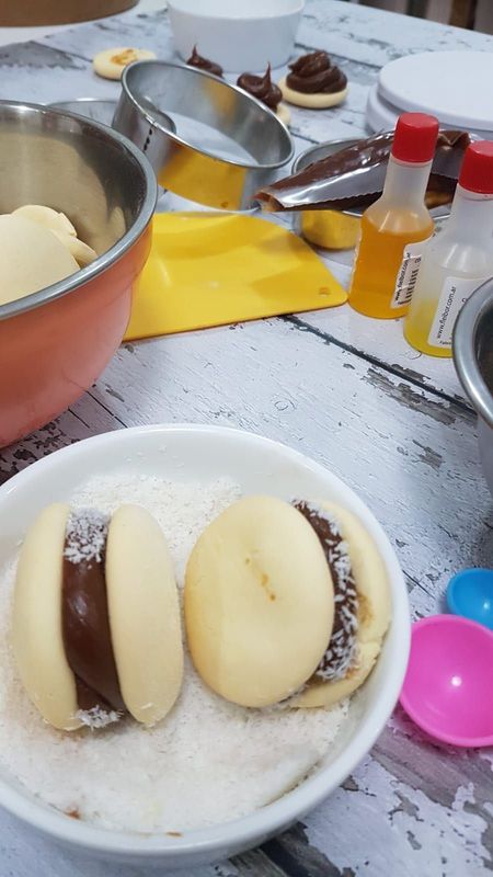 Alfajores de maicena