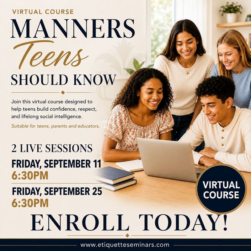 Manners Teens Should Know
