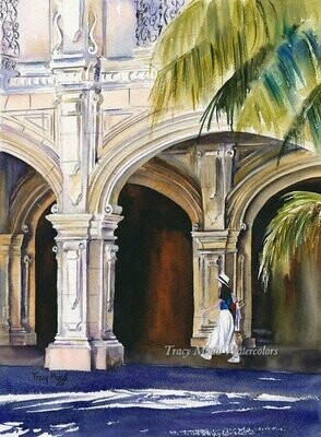 "Walking the Arches in Balboa Park"