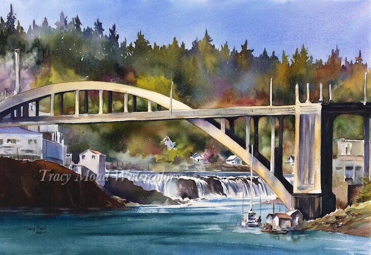 "Bridge  Between Two Cities"