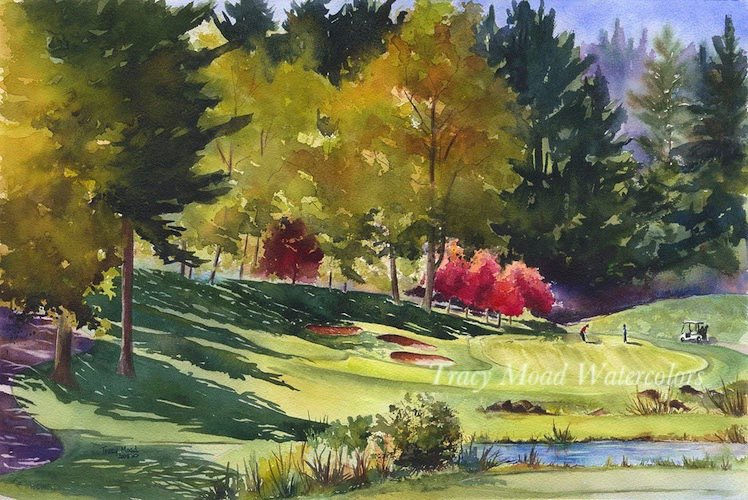 "Oregon Golf Club #8"