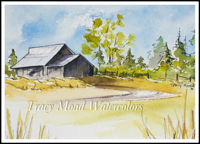 "Rosemont Road's Old Grey Barn"