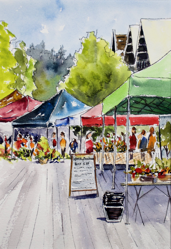 "Farmers Market Produce"