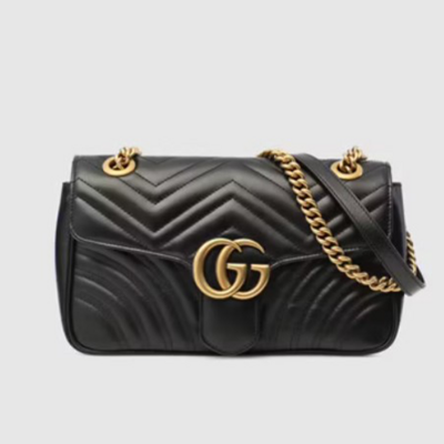 GG MARMONT SHOULDER BAG ( BLACK )