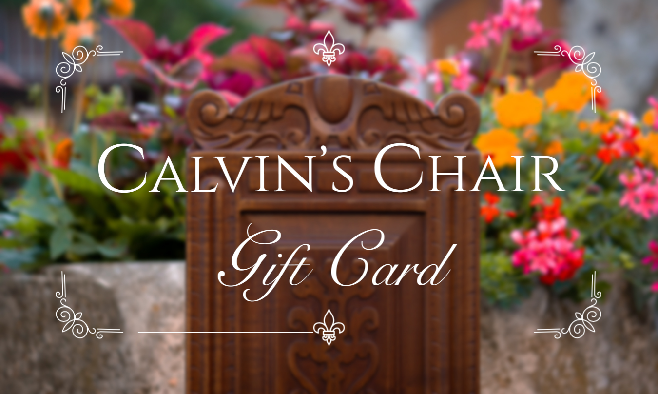 Calvin's Chair Woodshop Gift Card