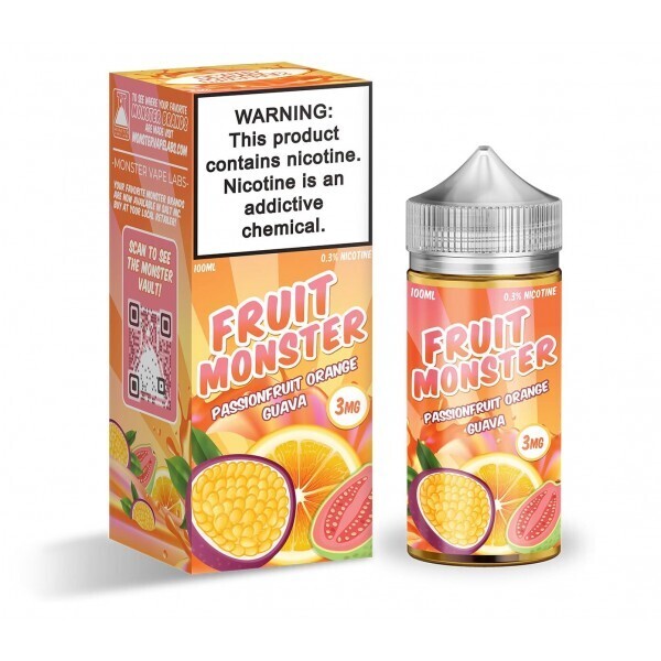 Fruit Monster Passionfruit Orange Guava 3mg