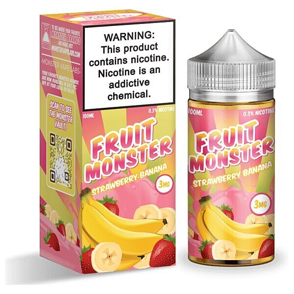 Fruit Monster Strawberry Banana 6mg
