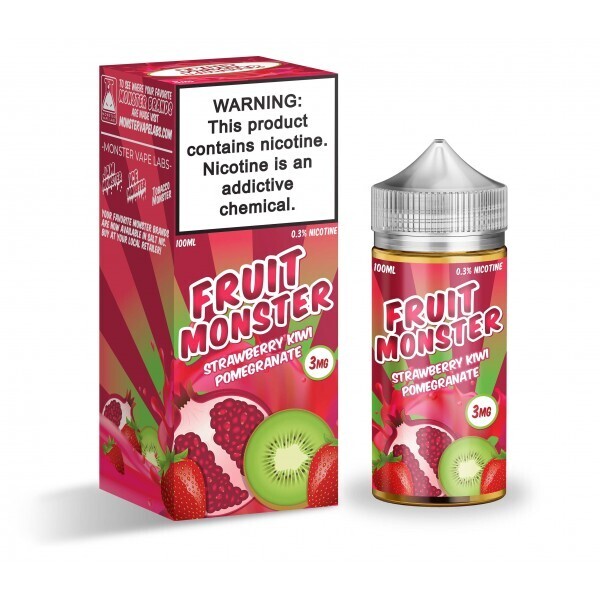 Fruit Monster Strawberry Kiwi Pomegranate 3mg