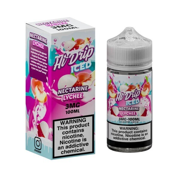 Hi Drip Iced Nectarine Lychee 6mg