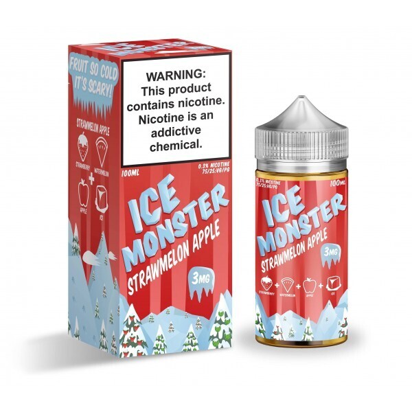 Ice Monster Strawmelon Apple 3mg