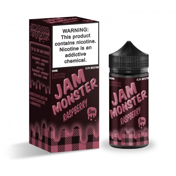 Jam Monster Raspberry 3mg